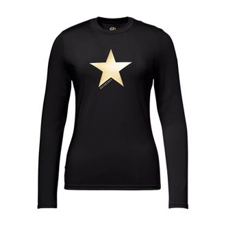 Goldbergh Goldbergh - Lumen Star Long Sleeve T-Shirt - Dames - Sport - Zwart - Maat: S Taf