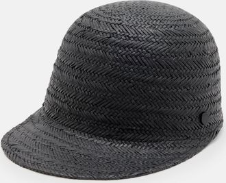 AllSaints Womens Paper Straw Gemma Woven Straw Cap, Size: One Size