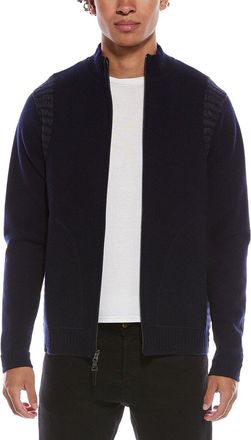 Quinn Widenius Performance Stretch Full Zip Cashmere Cardigan
