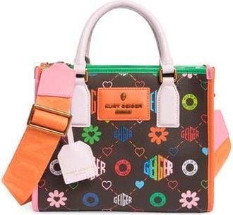 Kurt Geiger Chiswick Small Tote Bag in Open Brown at Nordstrom Rack