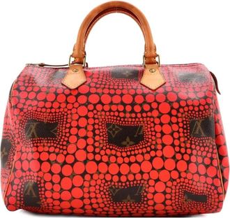 Louis Vuitton Speedy Handbag Limited Edition Kusama Town Monogram Canvas 30 satchel - Bruin