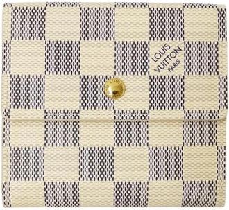 Louis Vuitton Pre-owned Bi-fold Portemonnee - Dames - Vintage Accessoires - Beige - ONE Size - Vintage