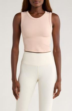 Free People FP Movement Free Throw Crop Muscle Tank Top in Ballet Slipper at Nordstrom Rack, Size X-Small/small