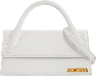Jacquemus Le Chiquito Long - Dames - Mini tas - Wit - ONE Size - Leer - Tassen
