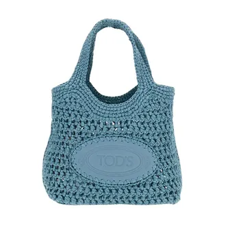 Tod's Tods, Tote Bags, female, Blue, Size: ONE SIZE Borsa EBL Mini