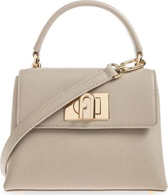 Furla 1927 Mini Bag - Dames - Handtassen - Grijs - ONE Size - Leer - Tassen