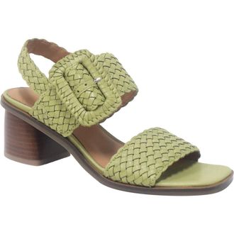 Gentle Souls Madylyn Slingback Sandal in Khaki Leather at Nordstrom, Size 6.5