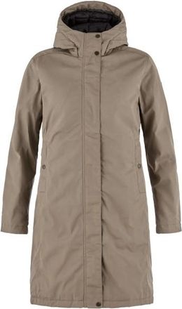 Fj&auml;llr&auml;ven Kiruna Hydratic Padded Parka Mantel f&uuml;r Damen | beige