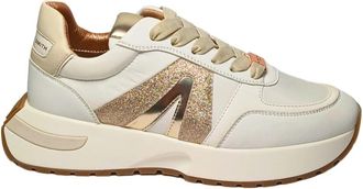 Alexander Smith Pelle Sneaker - Dames - Sneakers - Wit - 40 EU - Leer - Schoenen