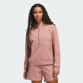 adidas adidas Performance Womens Ultimate365 Tour Hybrid Jacket - Coral Recycled Material - Size X-Large