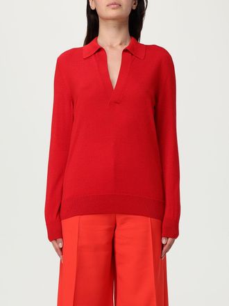 Brioni Polo Shirt Woman color Red