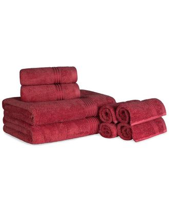 Superior Ultra Soft Assorted 8Pc Absorbent Egyptian Cotton Towel Set