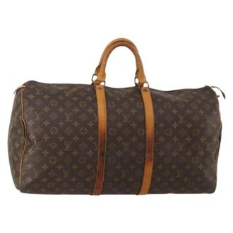 Louis Vuitton Tweedehands Canvas Louis Vuitton tassen - Dames - Pre-owned - Bruin - Maat: ONE Size