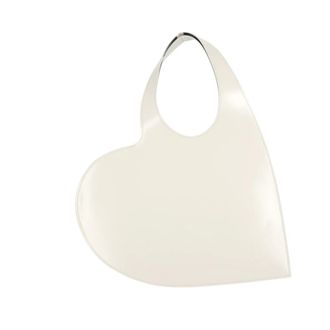 Coperni Handbags, female, Beige, Size: ONE SIZE Heart Tote Bag