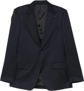 Lardini Giacca con bottone singolo - Blu