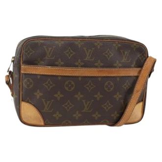 Louis Vuitton Pre-owned Cross Body Bags, female, Brown, Size: ONE SIZE Pre-owned Trocadero 23 Shoulder Bag