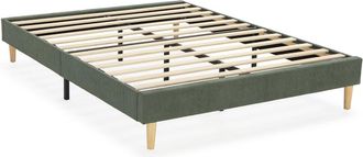 HOMN Base tapizada 140x200 cm color verde