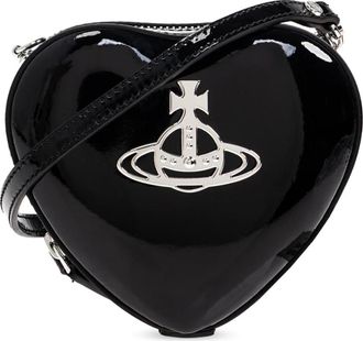 Vivienne Westwood Schoudertas - Dames - Schoudertassen - Zwart - ONE Size - Leer - Tassen