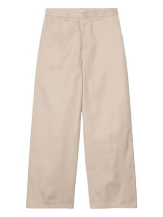 Carhartt Work in Progress Omak logo-patch trousers - Neutrals