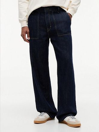 Tommy Hilfiger Jaimie Relaxed Straight Utility Jeans