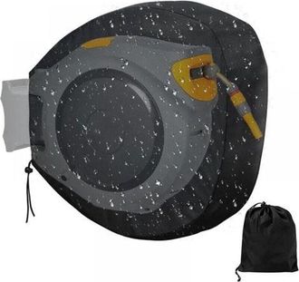 OEM Funda Protectora Para Carrete De Manguera De Jard&iacute;n Montado En La Pared, Tejido Oxford 420d, Resistente A Los Rayos Uv, Con Bolsa