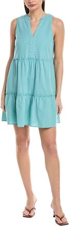 Michael Stars Sandra Linen-Blend Mini Dress