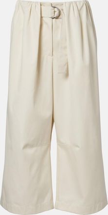 Loewe Cotton and silk gabardine culottes