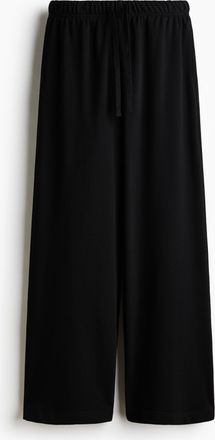 H&M Joggpants mit geradem Bein - Schwarz