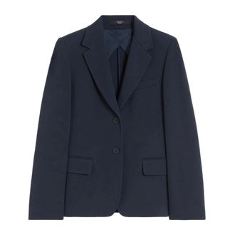 Max Mara Blazers, female, Blue, Size: L Wkdginnasta Jacket