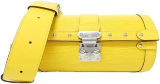 Louis Vuitton Pre-owned Cross Body Bags, female, Yellow, Size: ONE SIZE Pre-owned Leather louis-vuitton-bags