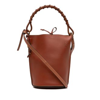 Loewe Pre-owned LOEWE Calfskin Anagram Gate Bucket Bag Ladies EWO8SHTTWWXW7C8E