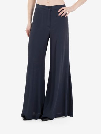 Semicouture Pantalone Avril blu