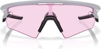Oakley Gender Inclusive Sphaera 36mm Rectangle Sunglasses in Matte Fog/prizm Low Light at Nordstrom