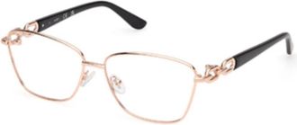 Guess Gu 50179 Optical Frame - unisex - Brillen - Geel - 57 MM - Accessoires