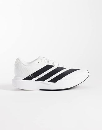 adidas adidas Running Adizero Pacer sneakers bianche e nere-Nero