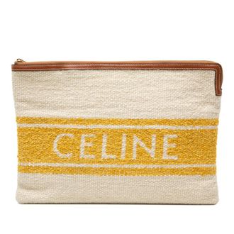 Celine Pre-owned Celine Large Plein Soleil Clutch Ladies S IE 5200