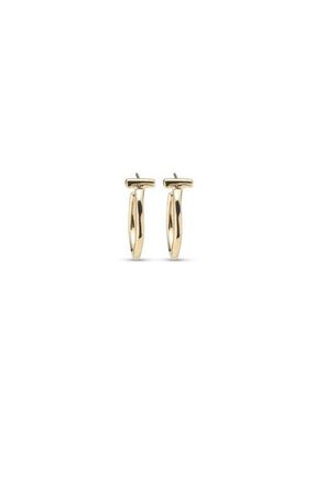 UNOde50 Polished Round Earrings in Gold at Nordstrom