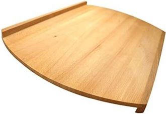 Fackelmann Asse Spianatoia, per pasta ed impasti fatti in casa, realizzato in pregiato Legno di Faggio non trattato, con Bordi Rialzati per