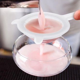 OEM Colador De Alimentos Ultrafino, Yogur, Red, Colador De Pl&aacute;stico, Colador De Malla De Doble Oreja Para Filtrar Zumo, Caf&eacute;, Miel, T&eacute; (malla 200)