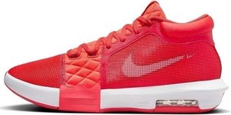 Nike Mens Lebron Witness 8 Basketball Shoes In Light Crimson/bright Crimson/gym Red/ White