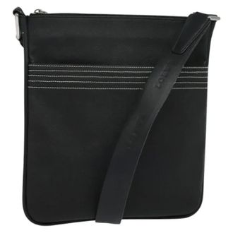Loewe Tweedehands leren schoudertassen - Dames - Pre-owned - Zwart - Maat: ONE Size Leer