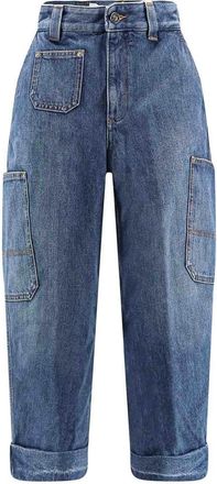 Givenchy Jeans With Logo Embroidery