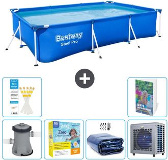 Bestway Piscina Bestway Steel Pro Rectangular - 300x201x66 Cm - 7-piezas S331