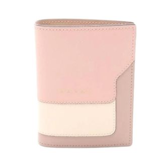 Marni Pre-owned Wallets, female, Pink, Size: ONE SIZE Pre-owned Leather Bifold Wallet