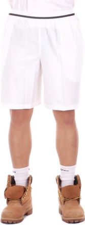 Lacoste Novak Clay Short - Heren - Korte Broeken - Wit - L - Polyester - Korte Broeken