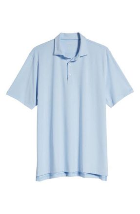Johnnie-O Lyndon Classic Fit Polo in Gulf Blue at Nordstrom, Size Xx-Large