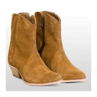 Free People Womens New Frontier Western Boot In Camel