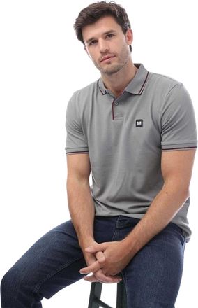 Weekend Offender Heren Spello Polo Shirt (Grijs)