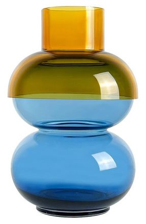 Cloudnola Bubble Reversible Vase in Blue/Yellow at Nordstrom, Size Large