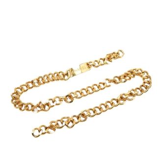 Chanel Pre-owned Belts, female, Yellow, Size: ONE SIZE Pre-owned Metal Belt